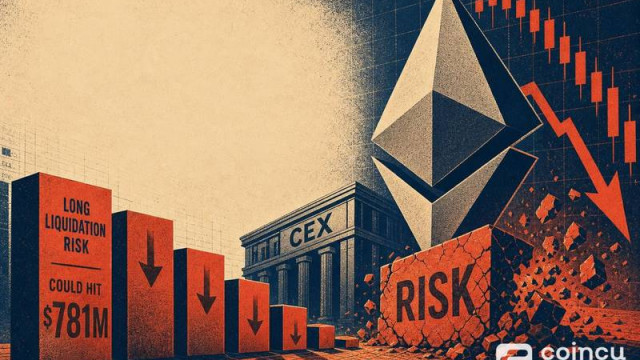 ETH at $1,921: CEX Long Liquidation Risk Could Hit $781M