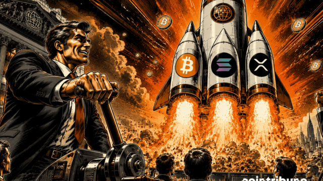 The CME launches a futures contract on Bitcoin, ether, solana and XRP