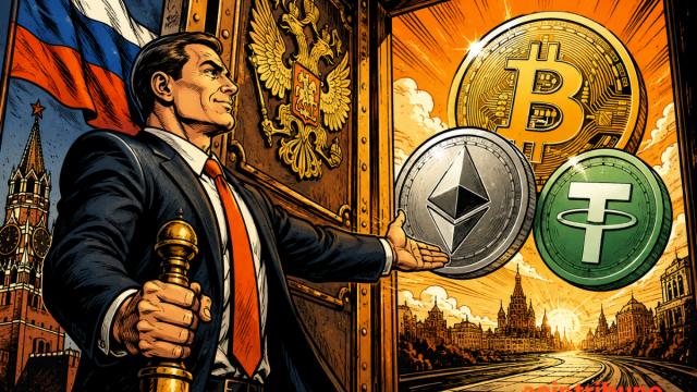 Crypto: Russia Opens the Door to Bitcoin, Ether, and USDT