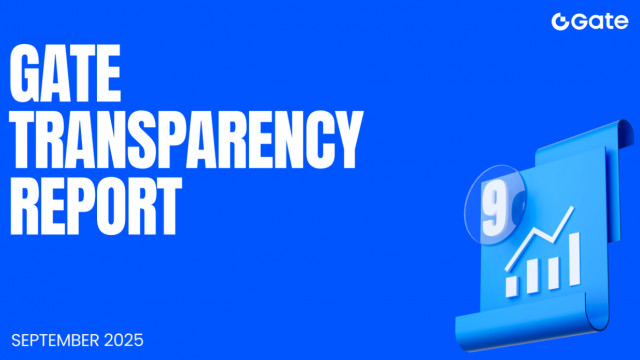 Gate Releases September Transparency Report: Global Users Surpass 41 Million as “All in Web3” Strategy Accelerates Ecosystem Expansion