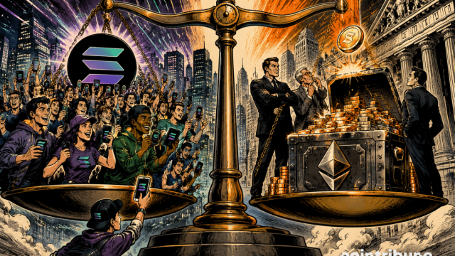 Tokenization: Solana Attracts More Users While Ethereum Concentrates Capital