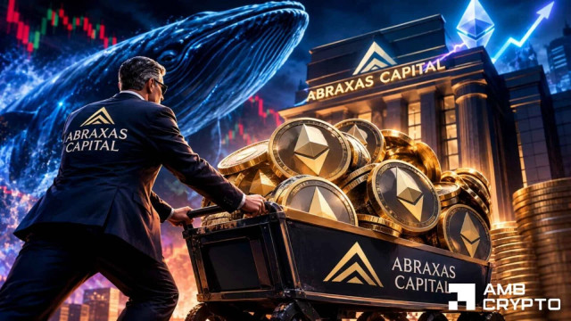 Abraxas Capital shorts $783M ETH, buys $173M hedge as Ethereum targets $2.8K