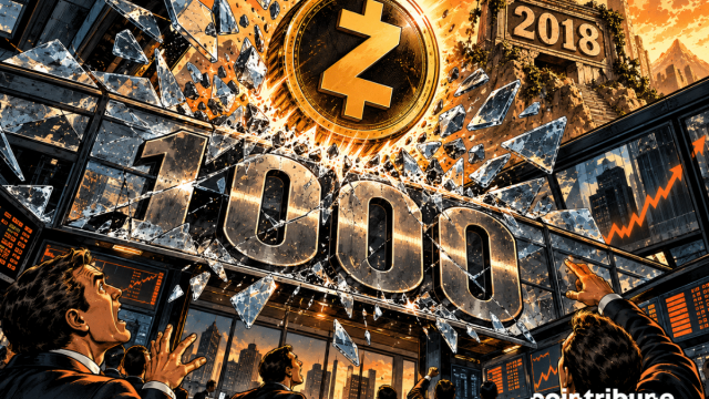 ZEC Breaks $1,000 As Traders Eye the Next Move Toward $1,100