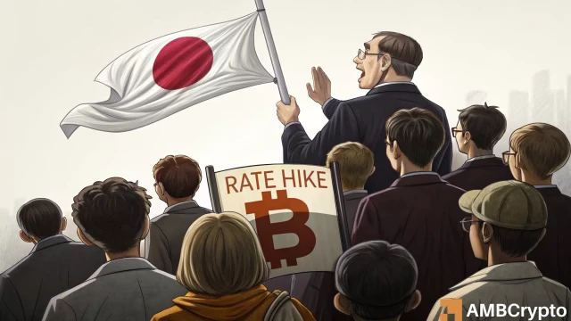 Bitcoin slides after BOJ's 75bps rate hike – Is BTC's $80k at risk?