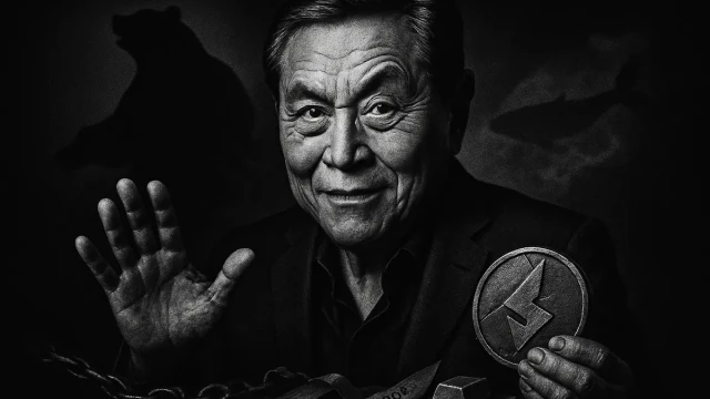 Kiyosaki Warns on Bitcoin Correction