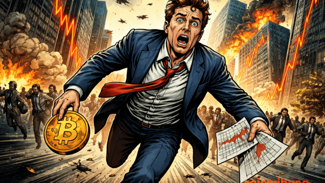 Bitcoin under pressure: The war pushes investors to flee risk