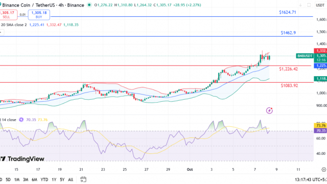 BNB Price Skyrockets to New ATH, Flips XRP – Can Bulls Maintain Control?