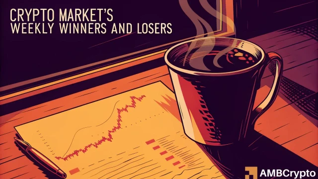Crypto market's weekly winners and losers – M, MYX, BNB, XMR, and more!