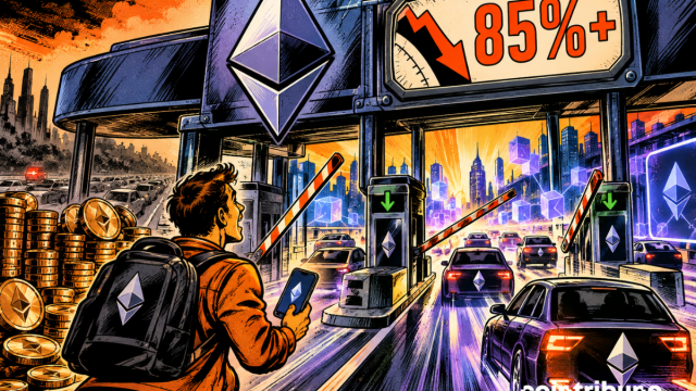 Crypto: Ethereum Fees Crash by Over 85%