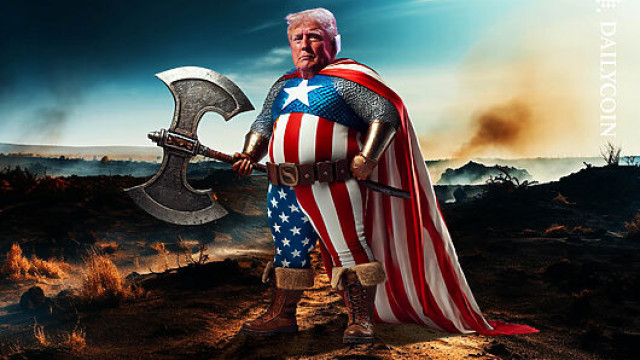 TRUMP Coin Pumps 25%: $10 Dream Amid Crypto Carnage