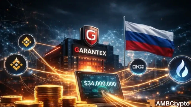 Featured image for article: How Russia's banned exchange rebuilt a $34mln crypto pipeline