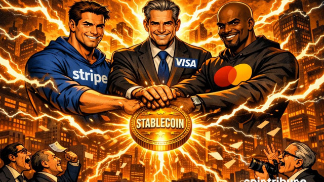 Stablecoins : Stripe, Visa and Mastercard Prepare a Masterstroke Against Circle and Tether