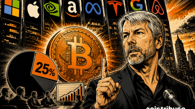 Bitcoin : 25% of Mag8 Companies Now Hold BTC According to Saylor