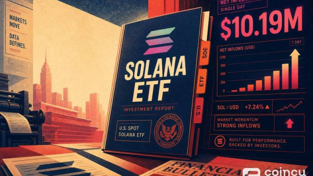 US Spot Solana ETFs See $10.19 Million in Single-Day Net Inflows
