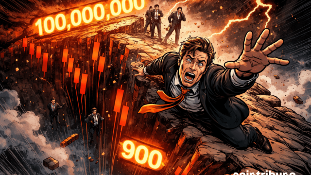 Bitcoin: From 100M$ to 900$, James Wynn's new crash stuns the entire crypto market