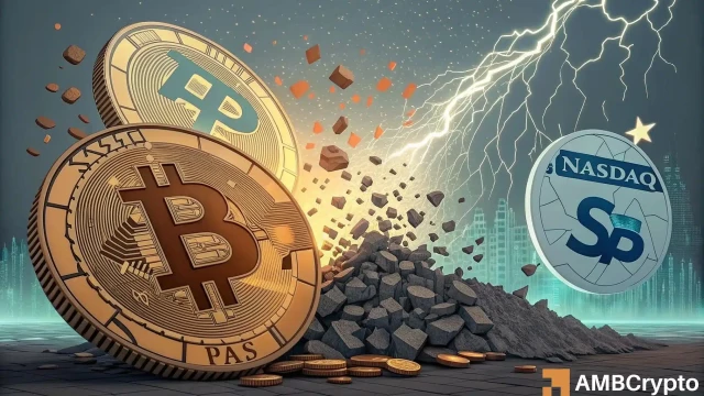 Bitcoin struggles as S&P 500 and Nasdaq rally – What's holding BTC back?
