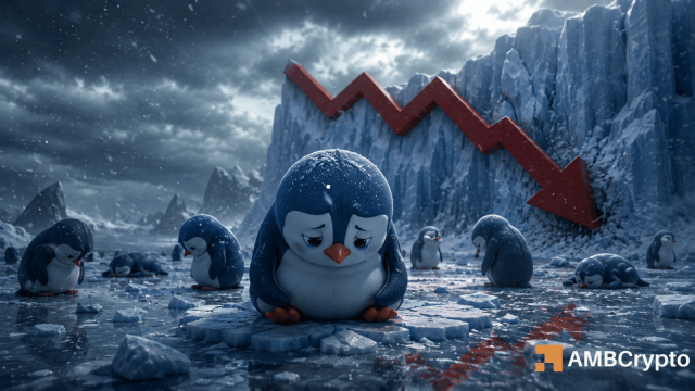 Pudgy Penguins down 14% after 712 mln token unlock: Can PENGU rebound?