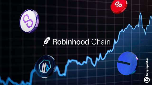 Robinhood Chain Flips Base to Lead All Ethereum L2s Daily Transactions