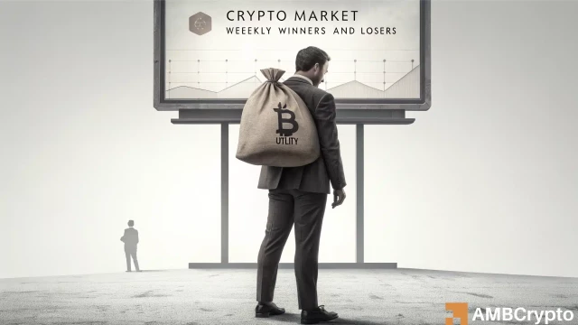 Crypto market's weekly winners and losers – MYX, LINK, CC, ZEC