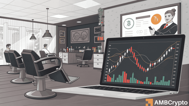 Bitcoin funding slips negative as BTC consolidates near $68K