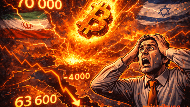 Israel attacks Iran, and Bitcoin drops below 64,000 dollars