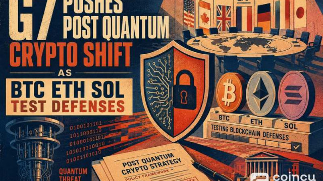 G7 Pushes Post-Quantum Crypto Shift as BTC, ETH, SOL Test Defenses