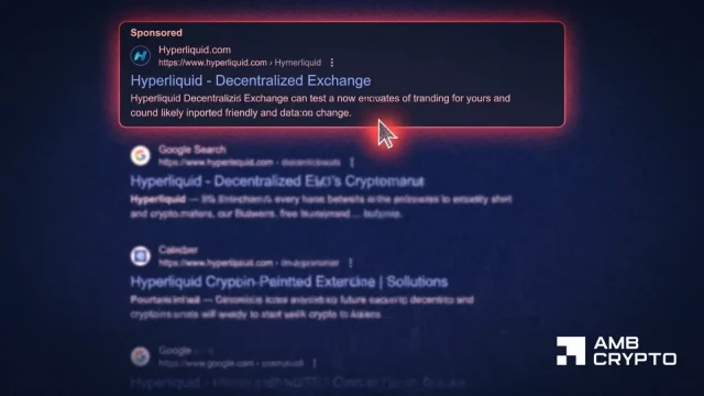 Hyperliquid user loses 550,019 USDC to fake Google ad – Details