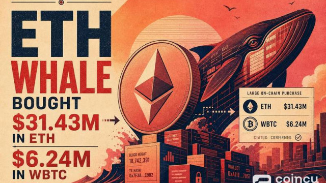 ETH Whale Bought $31.43M in ETH and $6.24M in WBTC