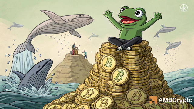 PEPE in the green as whales load: The market watches for next moves