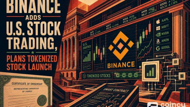 Binance fügt US-Aktienhandel hinzu und plant die Einführung tokenisierter Aktien