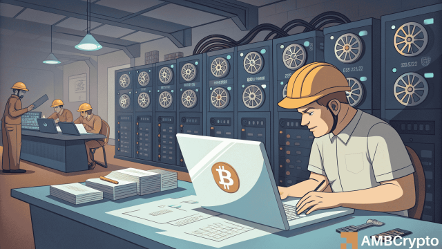 Bitcoin miners face rising stress as price trades below growth cost