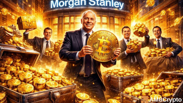 Morgan Stanley expands Bitcoin exposure: Can institutional demand push BTC to $80K?