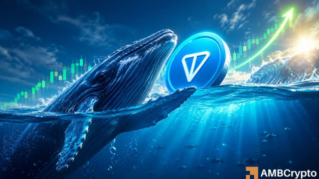 Toncoin whale takes a $5 mln bet: Will this help TON flip $3?
