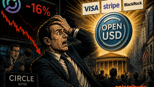 Open USD, the new stablecoin backed by Visa, Stripe, and BlackRock, shakes Circle's stock