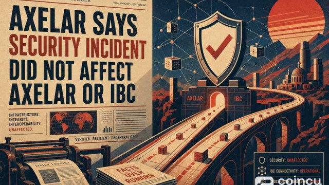 Axelar Says Security Incident Did Not Affect Axelar or IBC