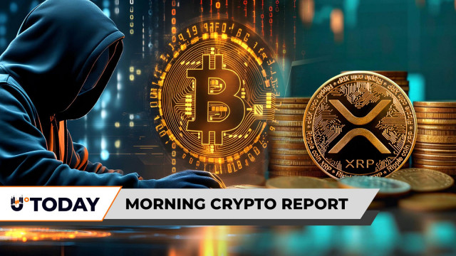 Morning Crypto Report: XRP up 11% in Best Q1 Since 2023, Satoshi's First-Ever Bitcoin Transfer Meets $2.4 Billion Twist, Cardano Sees Abnormal $0 as ADA Bears Disappear