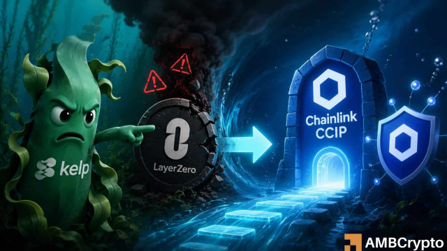KelpDAO gibt LayerZero für Chainlink CCIP nach einem 293-Millionen-Dollar-Exploit ab