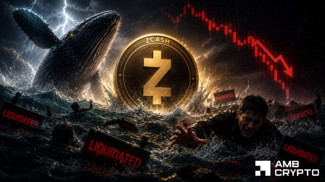 Zcash whale bleeds $3.8 mln – But ZEC bulls still charge toward $600