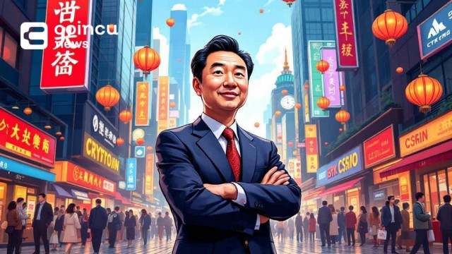 Featured image for article: China's CSRC Chairman Emphasizes Cautious Approach Toward Crypto Assets