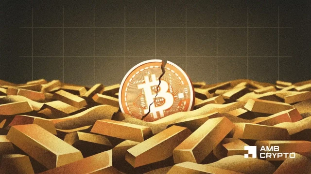 2026년이 BTC의 '가장 과매도된 해'가 되면서 비트코인/금은 급격한 하락세에 직면