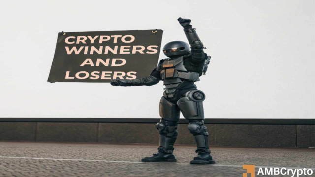 Crypto market's weekly winners and losers – RAVE, ZEC, WLFI, TAO