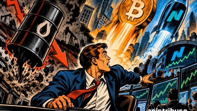 Bitcoin: Nasdaq Hits Record High as Oil Slump Fuels BTC