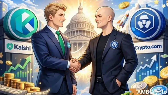 Featured image for article: Kalshi, Crypto.com rally industry giants to form prediction markets coalition – Details