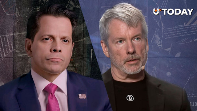 Featured image for article: Anthony Scaramucci Names Michael Saylor Smartest Person in Crypto