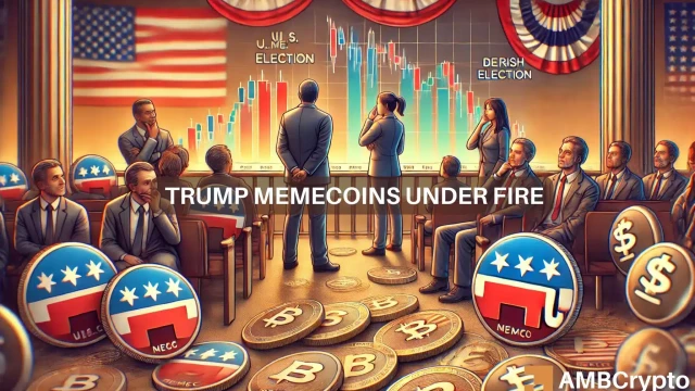 Trump-themed memecoins carsh post-election – Here's what's happening