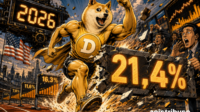 DOGE Gains Over 21% In August But Its Downtrend Is Not Over