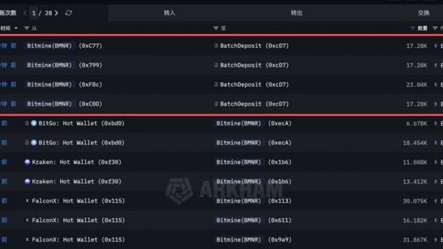 Ethereum Treasury Giant BitMNR Stakes $219M in ETH