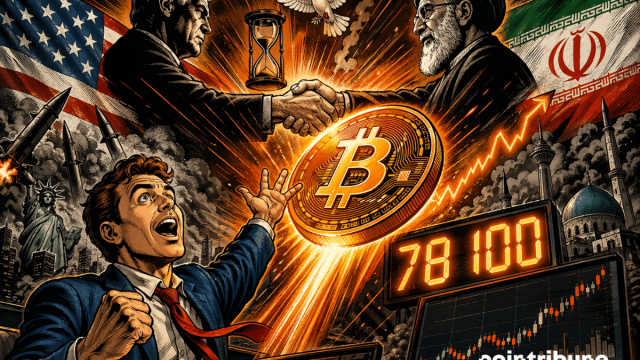 Bitcoin climbs beyond 78,000 dollars after Trump extends truce