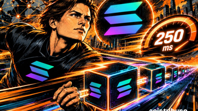 Crypto: Solana Reaches 250 Milliseconds For its Blocks