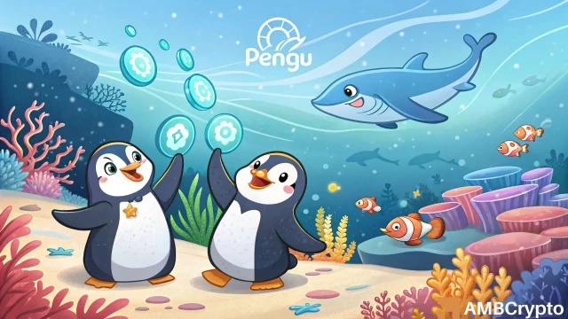 PENGU whales scoop $2.5mln at lows – Traders, watch THESE 2 zones